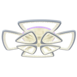 Потолочная светодиодная люстра Profit Light 8031/4+4 WHT