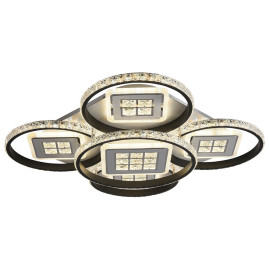 Потолочная светодиодная люстра Profit Light 8053/4+1 WHT+BLK
