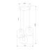 Подвесная люстра TK Lighting 3184 Elio