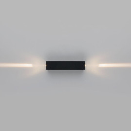 Уличный настенный светодиодный светильник Elektrostandard Blaze 35136/W черный a057050