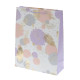 Пакет подарочный L (бумага 210г/м2, блок микс 12шт), L31 W12 H40 см, 4в.