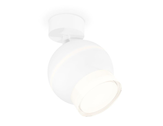 Комплект накладного светильника Ambrella light Techno Spot XM1101016 SWH/FR/CL белый песок/белый матовый/прозрачный (A2202,C1101,N7160)