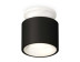 Комплект накладного светильника Ambrella light Techno Spot XS7511041 SBK/SWH черный песок/белый песок (N7925, C7511, N7010)