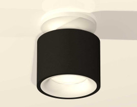 Комплект накладного светильника Ambrella light Techno Spot XS7511041 SBK/SWH черный песок/белый песок (N7925, C7511, N7010)