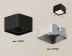 Комплект накладного светильника Ambrella light Techno Spot XS7833003 SBK/SSL черный песок/серебро песок (C7833, N7703)