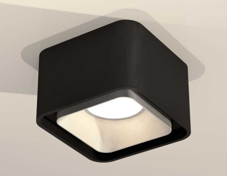 Комплект накладного светильника Ambrella light Techno Spot XS7833003 SBK/SSL черный песок/серебро песок (C7833, N7703)