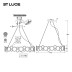 Подвесная люстра ST Luce Swatch SL6133.313.09