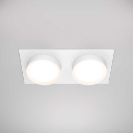 Встраиваемый светильник Maytoni Technical Hoop DL086-02-GX53-SQ-W
