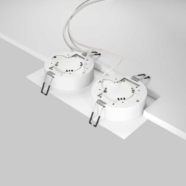 Встраиваемый светильник Maytoni Technical Hoop DL086-02-GX53-SQ-W