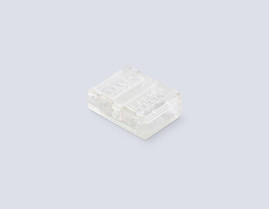 Соединитель прямой AMBRELLA LIGHT ILLUMINATION COB 12/24V для лент 12mm (2 конт.) (10шт. в комплекте) GS6362