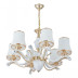 Подвесная люстра Arte Milano Florentia-3987 303987/6 Wh/Gd