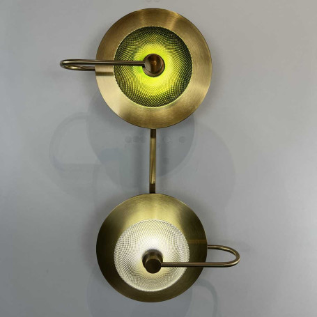 Бра Imperium Loft Green Disk 144306-22