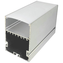 Профиль подвесной с рассеивателем серебро 2м. Apeyron 08-26