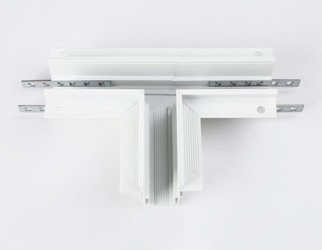 Коннектор T-образный для встраиваемого шинопровода Ambrella light Track System Magnetic GL3355