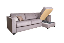 Диван Bravo трехместный с канапе раскладной правый