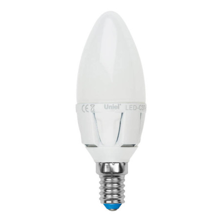 Набор светодиодных ламп Uniel E14 7W 4000K матовая LED-C37 7W/NW/E14/FR PLP01WH UL-00008088