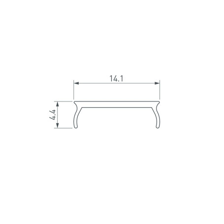 Рассеиватель Arlight для PHS F-Ka13-2000 045575