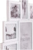 Фоторамка Innova PI04871 Ф/рамка 11 фото 1 x 20*25, 2 x 13*18, 8 x 10*15 Maggiore XXI белая, пластик (5/80) Б0029774