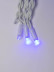 Уличная светодиодная гирлянда Uniel занавес 220V синий ULD-C2030-240/TWK BLUE IP67 UL-00001358