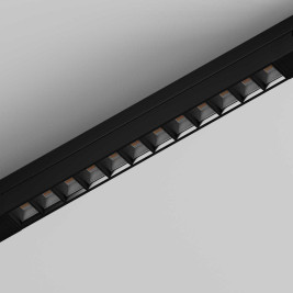 Трековый линейный светильник направленного света Hesby Lighting Skylite Однофазный,474мм- 4000К, 30Вт, чёрный HSBL_0145