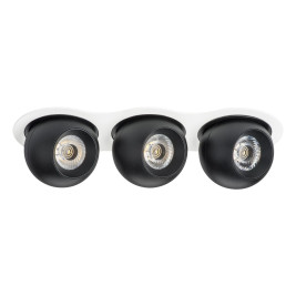 Комплект из светильника и рамки Lightstar Intero Ball (217636+217072+217072+217072) i636727272