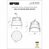 Встраиваемый светильник iLedex Technical Mars DIM 212-12W-D95-4000K-24DG-BK