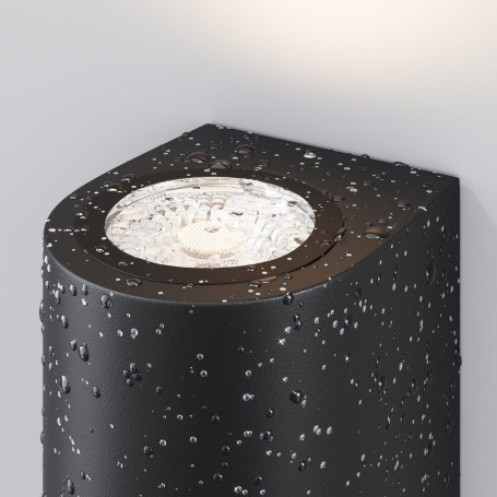 Уличный настенный светильник Maytoni Slat O044WL-02B