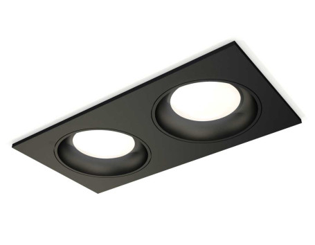 Комплект встраиваемого светильника Ambrella light XC7636060 SBK черный песок MR16 GU5.3 (C7636, N7021)