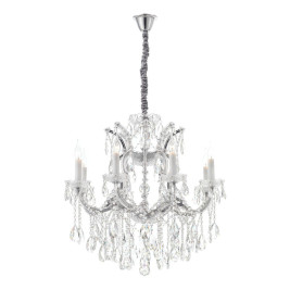 Подвесная люстра iLamp Diamond 6071-8 CR+CL