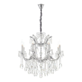 Подвесная люстра iLamp Diamond 6071-8 CR+CL