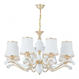 Подвесная люстра Arte Milano Florentia-3987 303987/8 Wh/Gd