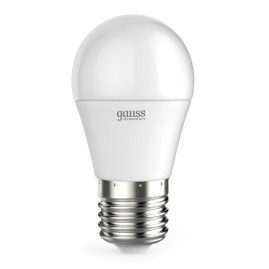 Лампа светодиодная Gauss E27 12W 4100K матовая 53222