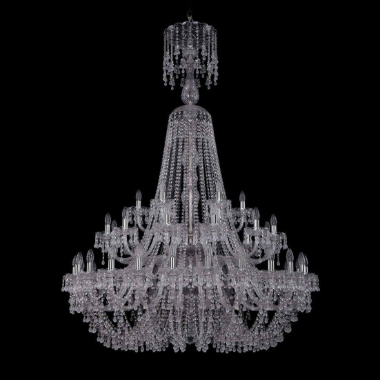 Подвесная люстра Bohemia Ivele 1410/24+12+6/460/XL-175/2d Ni V0300