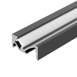 Профиль Arlight SL-Bevel-W21-2000 Anod Black 043688