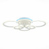 Потолочная светодиодная люстра Evoluce Cerina SLE500552-06RGB