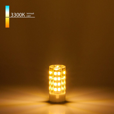 Лампа светодиодная Elektrostandard G4 7W 3300K прозрачная a049585