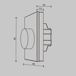 Панель управления Maytoni Lighting control 711024