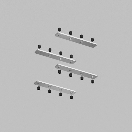 Соединитель прямой Denkirs Smart Slott TR2018-AL