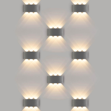 Уличный настенный светодиодный светильник Elektrostandard 1551 Techno LED Twinky Trio a038417