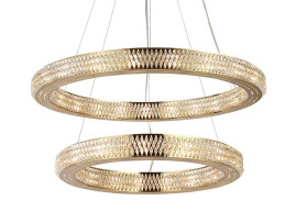 Вертикальная композиция Newport 8560 из двух колец золото №168 S8560_168G