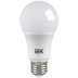 Лампа светодиодная IEK E27 13W 3000K матовая LLE-A60-13-230-30-E27