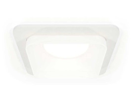Комплект встраиваемого светильника Ambrella light XC7901013 SWH/FR белый песок/белый матовый MR16 GU5.3 (C7901, N7755)