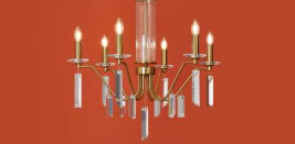 Подвесной светильник Freya FR2041PL-06BS