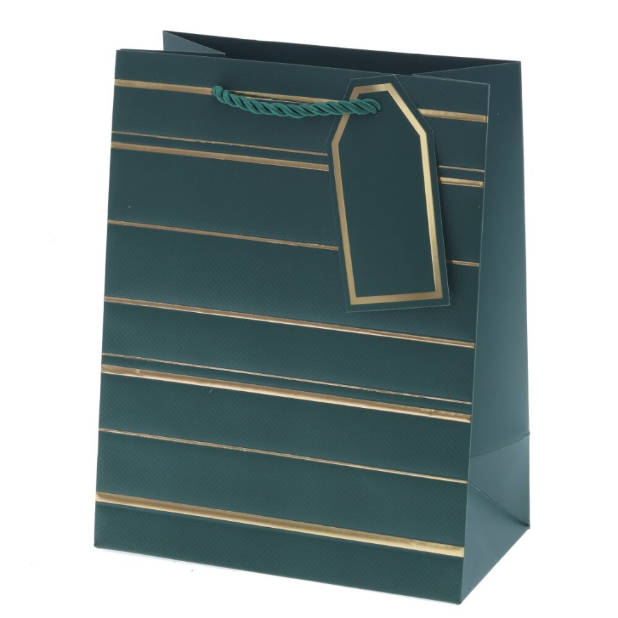 Пакет подарочный S (бумага 210г/м2, блок 12шт), L18 W10 H23 см, 10в.