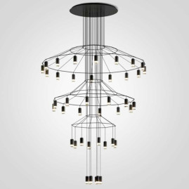 Подвесная люстра Imperium Loft Vibia Wireflow 75393-22