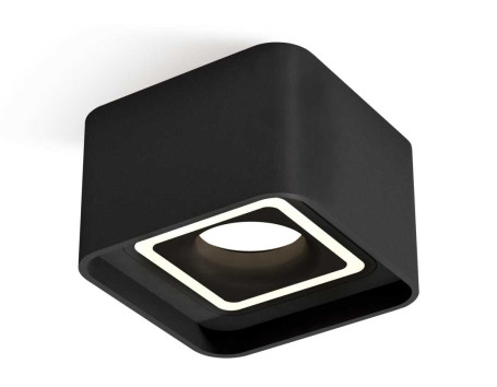 Комплект накладного светильника Ambrella light Techno Spot XS7833020 SBK черный песок (C7833, N7716)