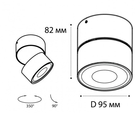 Светодиодный спот Italline IT02-011 white 3000K