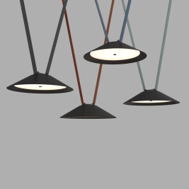 Трековый светильник Denkirs Belty Flow DK5564-BK