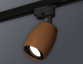 Комплект трекового светильника Ambrella light Track System XT1124002 SCF/PBK кофе песок/черный полированный (A2521, C1124, N7002)