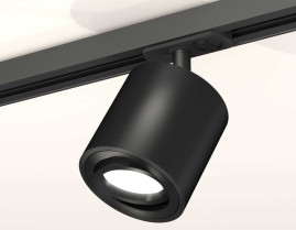 Комплект трекового светильника Ambrella light Track System XT7532020 SBK/PBK черный песок/черный полированный (A2537, C7532, N7002)